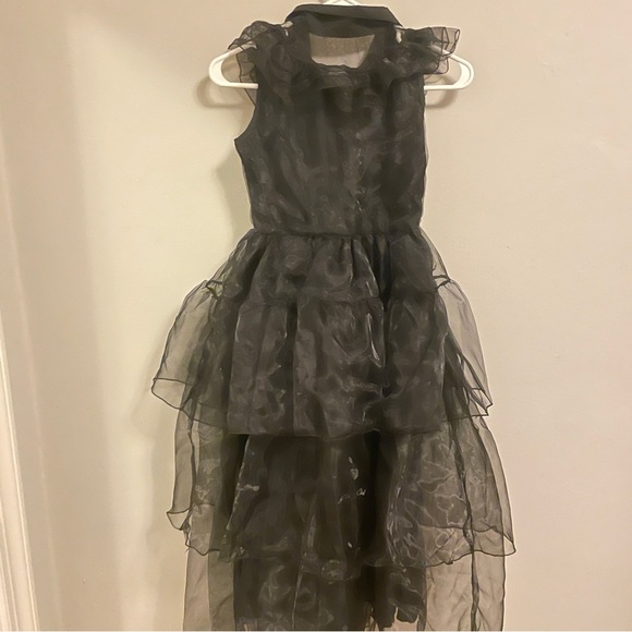 Tiered Black Bibei Beiniu Dress - Picture 4 of 7